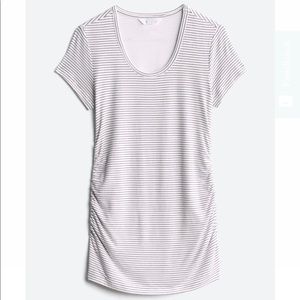 Market & Spruce maternity - Sollas Double Lined Knit Top, size small, striped